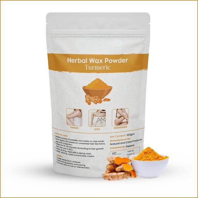 Turmeric Facial Wax - 5 Minutes Painless Herbal Wax Powder 🎉 BUY 1 GET 1 FREE 🎉