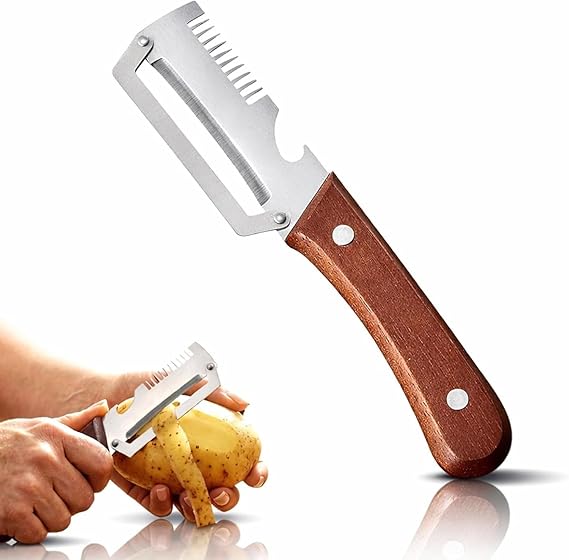 Kitchen multifunctional vegetable peeler 3 in 1 (PACK OF 1) - CL-NE-9194