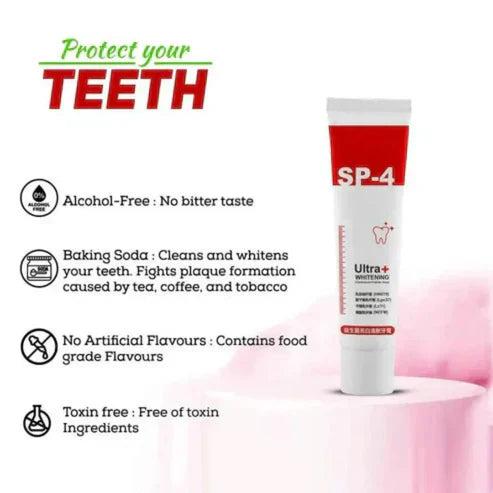 Whitening toothpaste