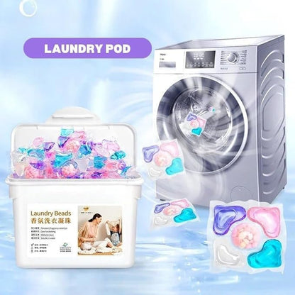 4 in 1 Laundry Detergent Pods | Deep Clean, Color Protection, Fabric Softener & Long-Lasting Fresh Scent(PACK OF 30)