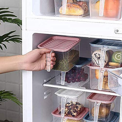 Fridge storage containers pack of 4