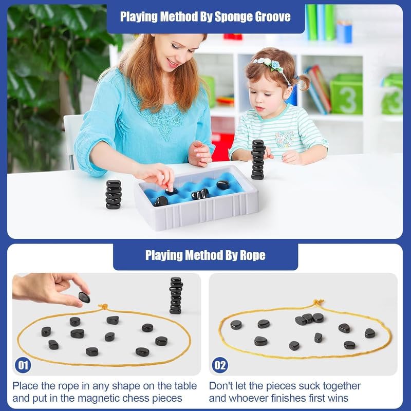Magnetic Board Game Table Top Magnet Game Family Game - CL-VI-1434