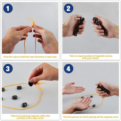 Magnetic Board Game Table Top Magnet Game Family Game - CL-VI-1434